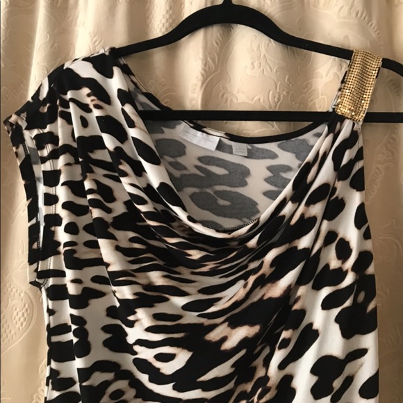 New York & Company Tops - Leopard shirt
